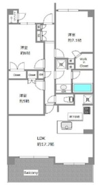 ヴェーゼント駒場公園 1階 間取り図