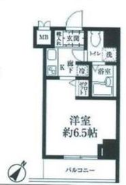 HF東日本橋レジデンス 307 間取り図