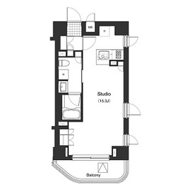 プライムアーバン麻布霞町 6002 間取り図