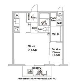 コンフォリア学芸大学 409 間取り図