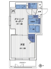 HF三田レジデンス2 504 間取り図