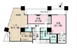 ザ・パークハウス西新宿タワー60 60階 間取り図