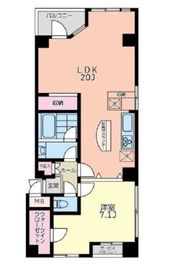 ミュゼ表参道 2階 間取り図