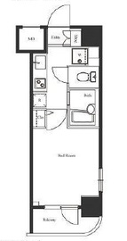 スクエア渋谷 611 間取り図