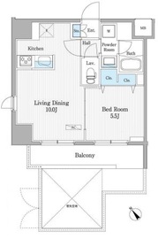 パティオスクエア御茶ノ水 601 間取り図