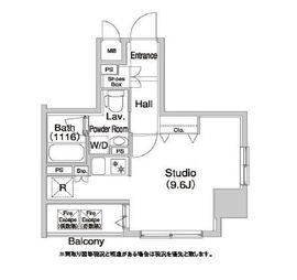 コンフォリア浅草橋DEUX 602 間取り図