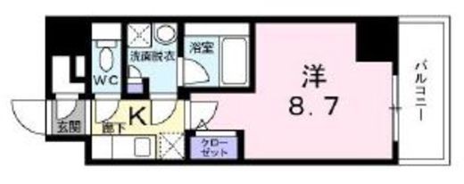 広尾ビューヒルズ 303 間取り図
