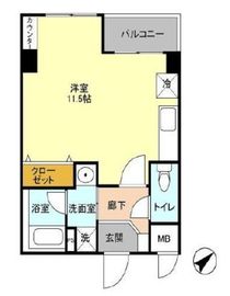 フォレンツタワー文京千石 309 間取り図