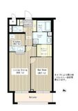 ルミエール中町 203 間取り図