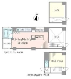 ベルメゾン南麻布グラン 405 間取り図