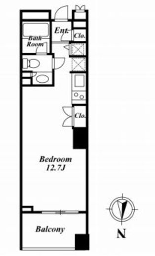 KDXレジデンス半蔵門 210 間取り図