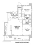 コンフォリア両国サウス 905 間取り図
