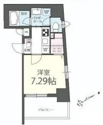 レヨン エテルネル 203 間取り図