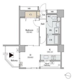 コラム神泉 1007 間取り図