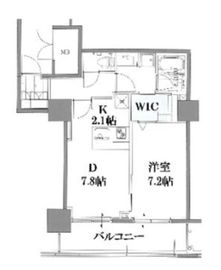 ロイヤルパークスタワー南千住 2105 間取り図