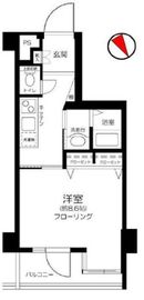 アクシア千駄ヶ谷 2階 間取り図
