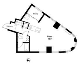 カラム 403 間取り図