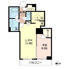 東京パークタワー 13階 間取り図