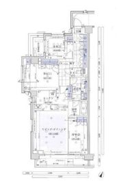 グランドメゾン目黒東山パークフロント 4階 間取り図