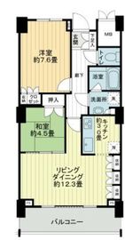 イーストコモンズ清澄白河セントラルタワー 23階 間取り図