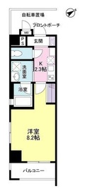 メゾンピオニー都立大学 603 間取り図