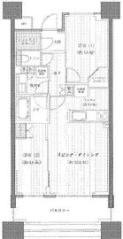 クレヴィアタワー目黒不動前 16階 間取り図