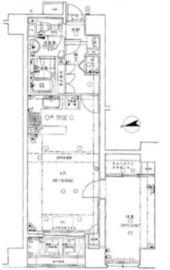 アクシアフォレスタ麻布 2階 間取り図