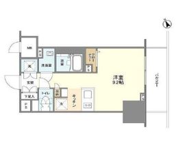 BLESS蔵前 512 間取り図