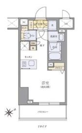 BLESS蔵前 413 間取り図