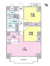 ヴェルデュール本郷壱番館 201 間取り図