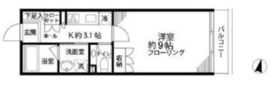 恩京アムール 702 間取り図