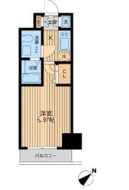 エコロジー潮見レジデンス 703 間取り図