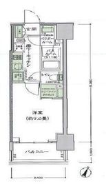 シティハウス東麻布 3階 間取り図