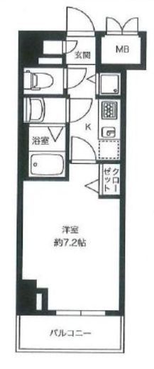 グランド・ガーラ銀座 10階 間取り図