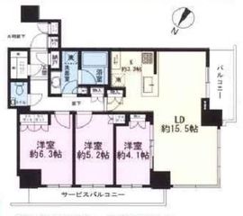 ブリリアザ・レジデンス東京八重洲アベニュー 11階 間取り図