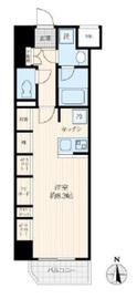 ログ森下 5階 間取り図