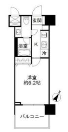 フォレシティ豊洲 410 間取り図