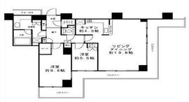 Wコンフォートタワーズ EAST 27階 間取り図