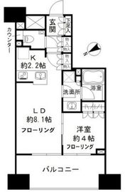 ルフォンリブレ浜松町キャナルマークス 10階 間取り図