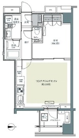 パークハウス東中野リヴゴーシュ 4階 間取り図