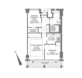 表参道ヒルズゼルコバテラス イースト 5階 間取り図