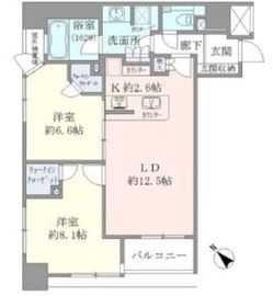 ライオンズシティ東京タイムズプレイス 5階 間取り図