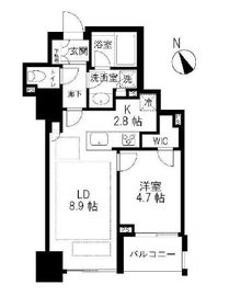 ブランズ日本橋茅場町 7階 間取り図