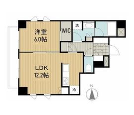 アトラス本郷赤門前 8階 間取り図