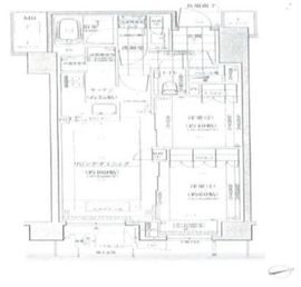 ザ・サンメゾン広尾エルド 1階 間取り図