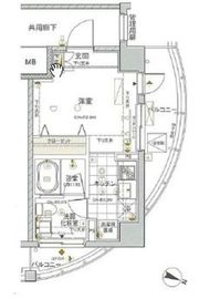 アーバンファースト神楽坂 10階 間取り図