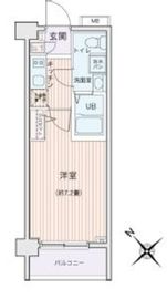 エコロジー都立大学レジデンス 505 間取り図