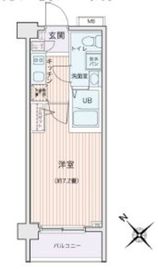 エコロジー都立大学レジデンス 409 間取り図