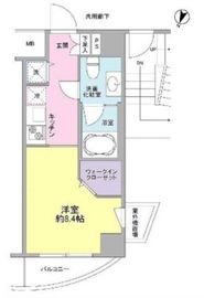 アーバンファースト神楽坂 6階 間取り図