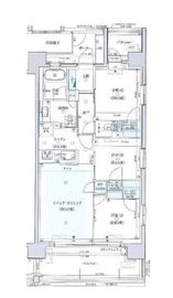 レジデンシャル門前仲町イースト 7階 間取り図